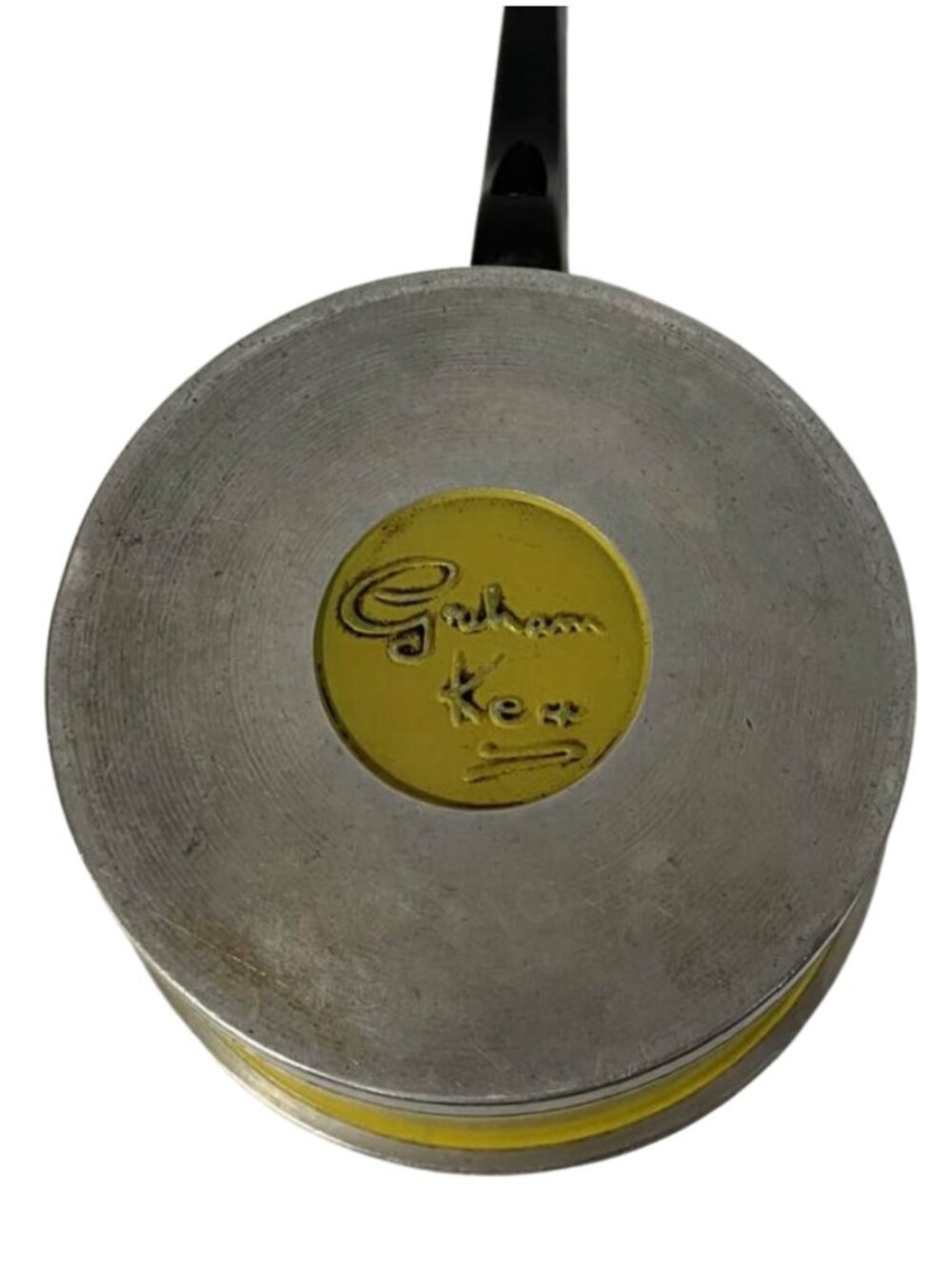 Vintage 70s Graham Kerr Galloping Gourmet Yellow Pot Cookware Retro MCM - Picture 8 of 15